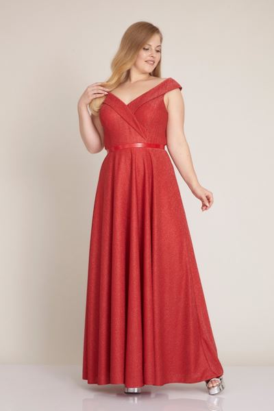 Immagine di SHINY LONG PARTY DRESS